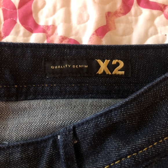 X2 Boot Cut Dark Denim Jeans - Picture 4 of 5